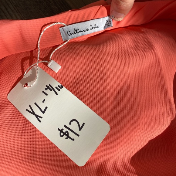 Coral Colored Skirt NWT - Picture 12 of 12